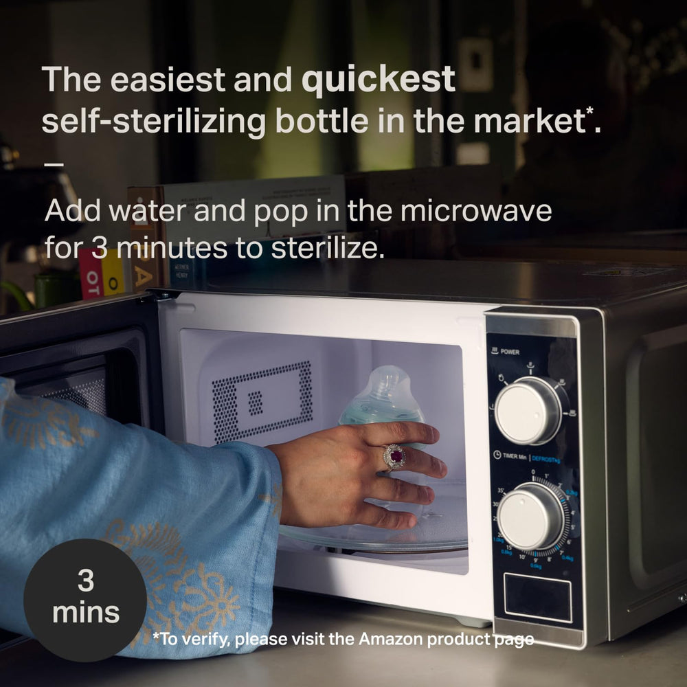 Tommee Tippee Natural Start paced-feeding concept supports baby-led feeding pace.