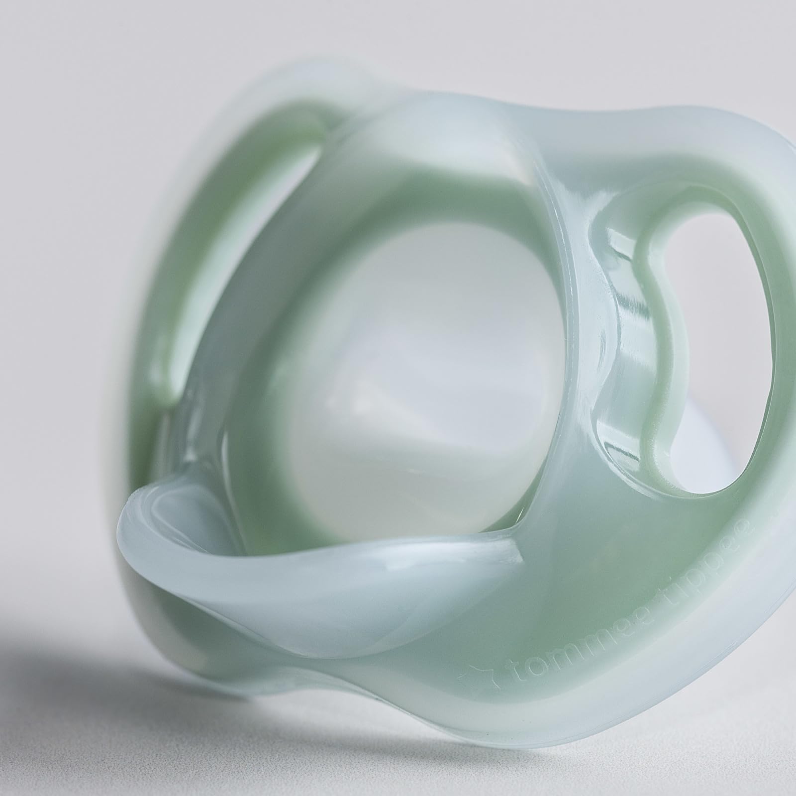 Tommee Tippee Ultra-Light Pacifier four-pack—convenient replacement and travel ready.