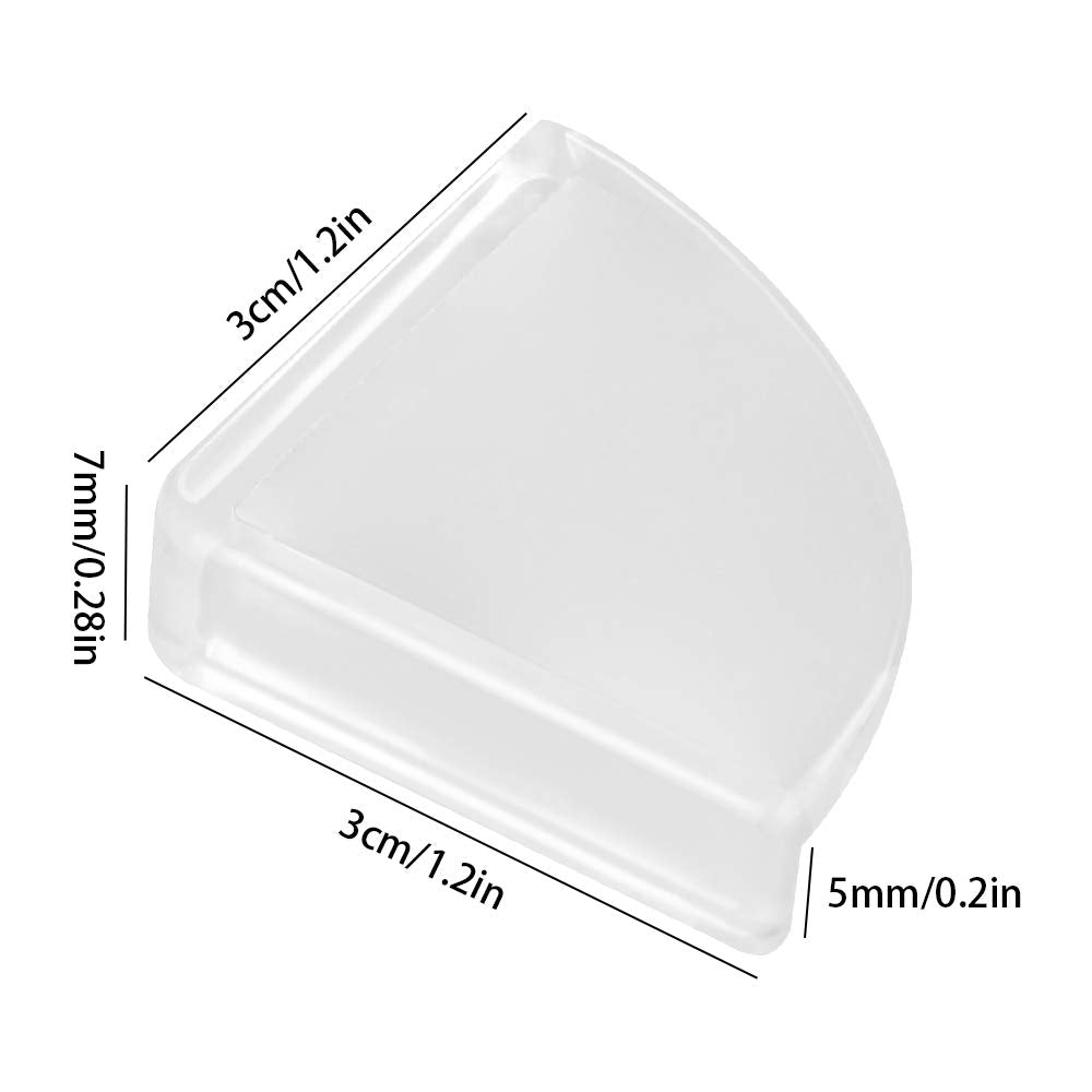Tomorotec Transparent Edge Protectors blend with décor while guarding corners.