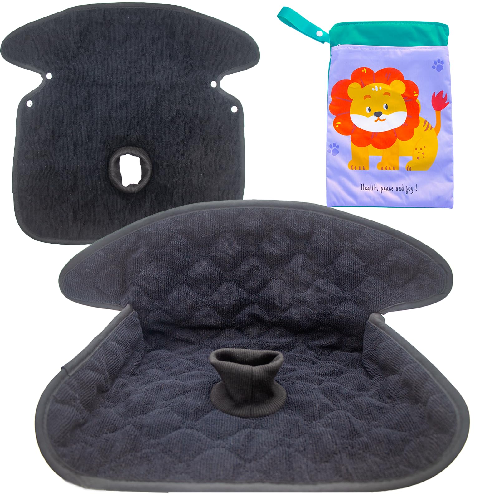 TONASU 2pack potty training seat protector packaged for quick setup and protection on gear