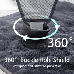 TONASU potty-training-seat-protector-anti-slip-back keeps protector in place during rides