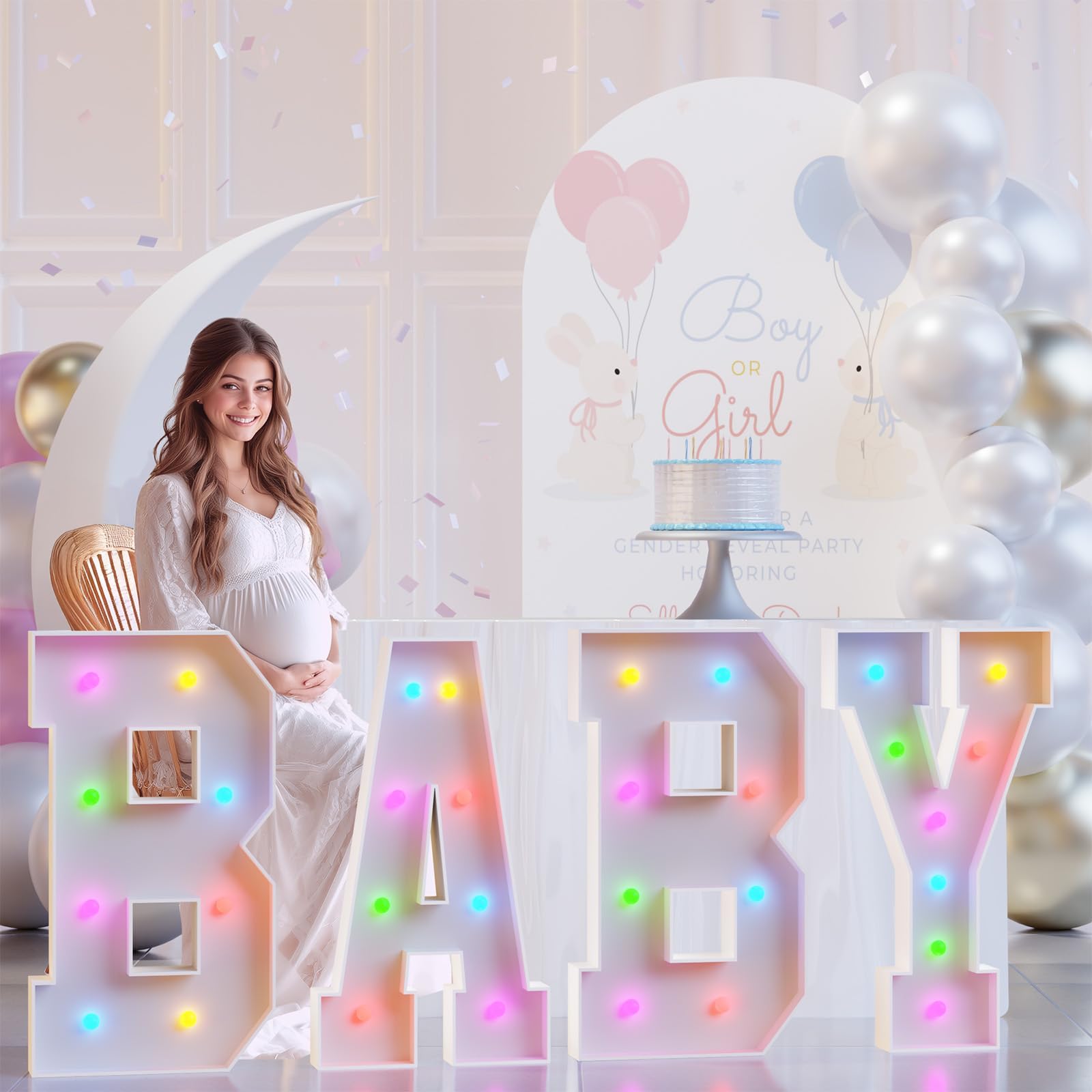 Tongjoy assembly-ready letters simplify setup with included manual and guidance.