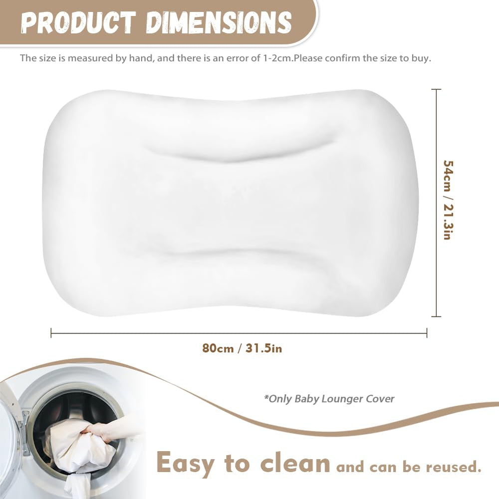 Tongluoye lounger cover is machine washable for quick cleanup