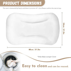 Tongluoye lounger cover is machine washable for quick cleanup