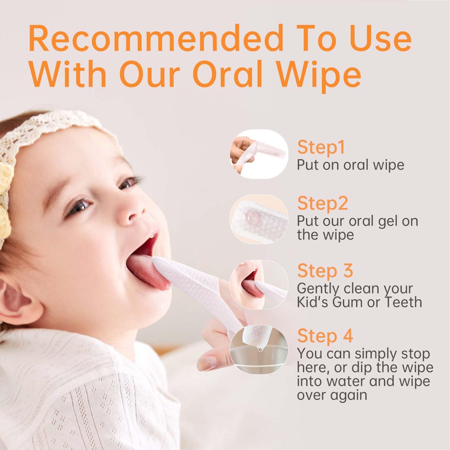 Tongueclear toddler toothpaste tube shown for easy nighttime brushing routines.