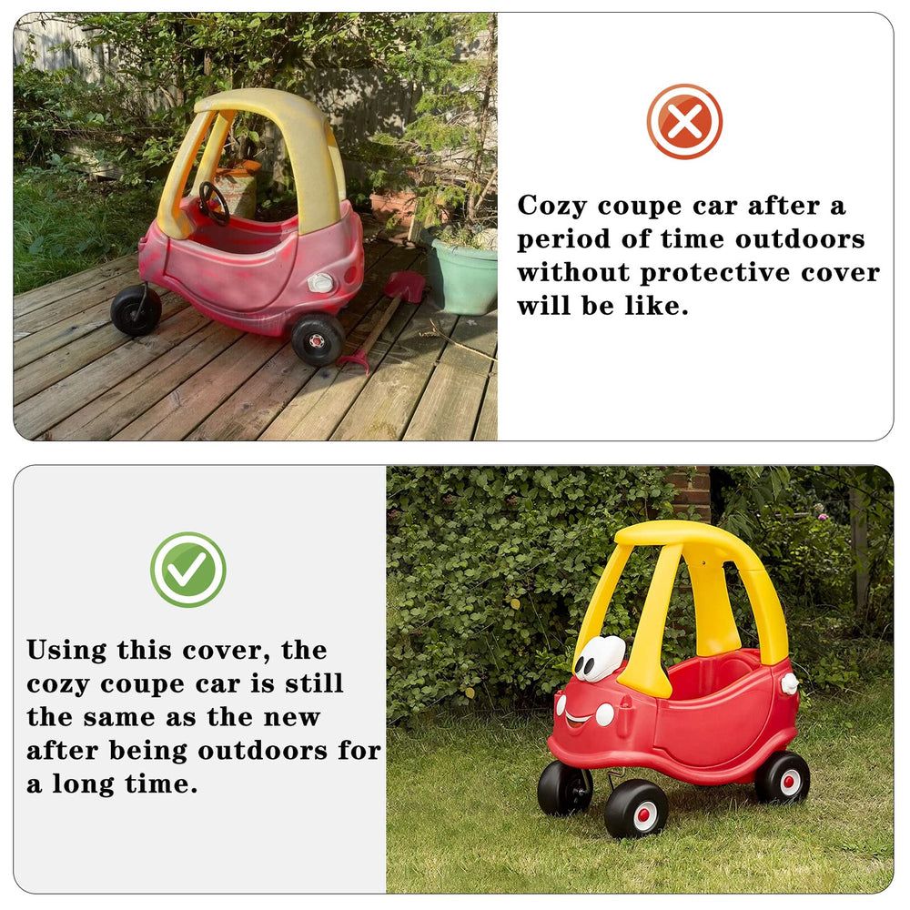 Tonhui Cozy Coupe cover demonstrates tear resistant material for long lasting use