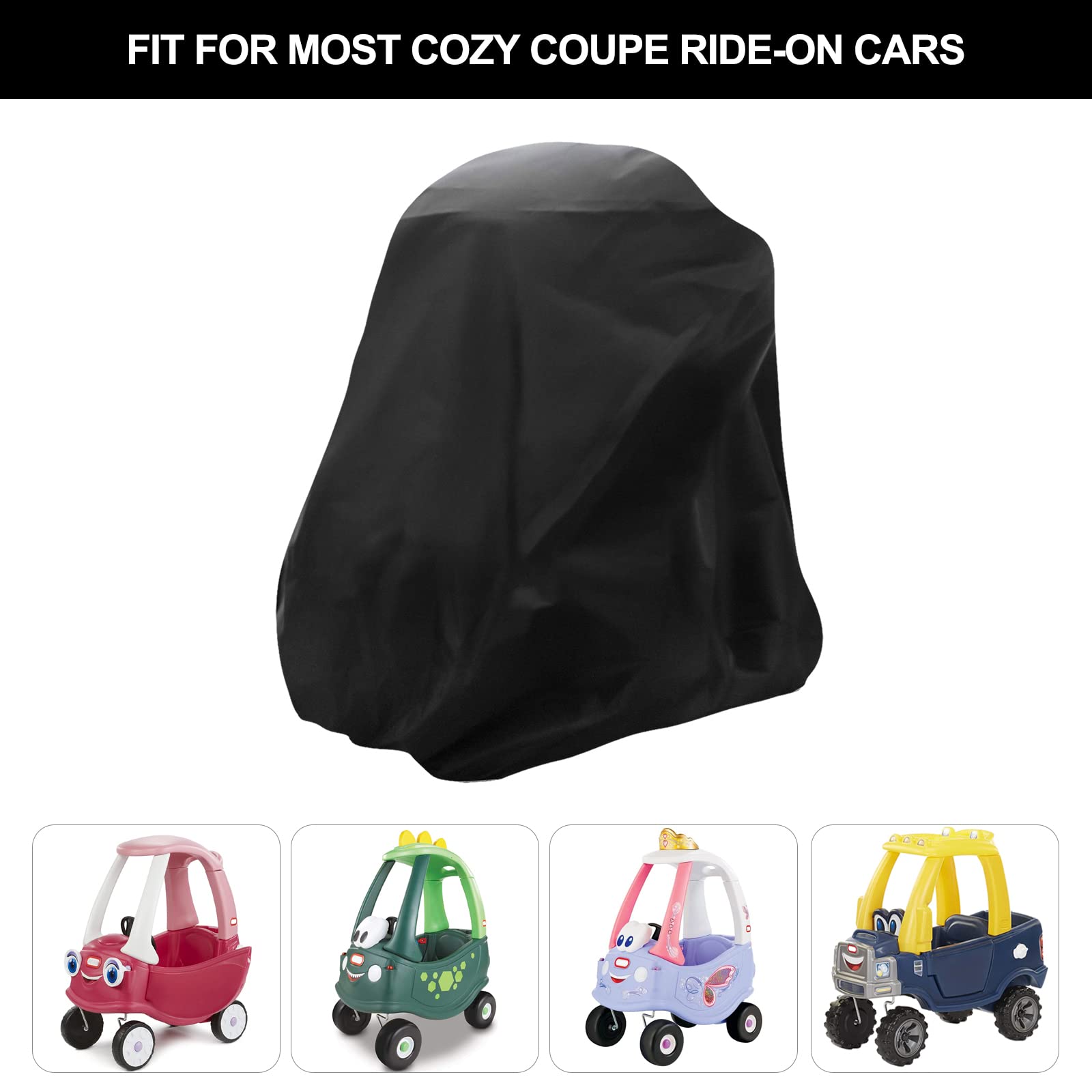 Tonhui Cozy Coupe cover showcases waterproof fabric protecting from rain and spills