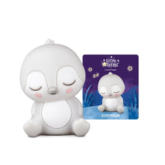 Tonies Night Light with adjustable brightness helps wind down.