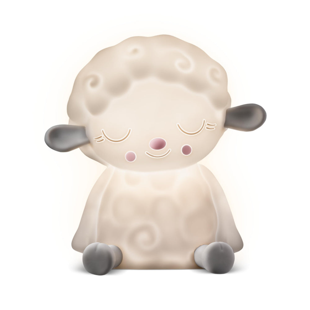 Sunrise alarm and Sleep Timer hint at gentle wake and bedtime routines.