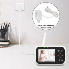 Tonton HelloBaby HB50 charger cable keeps your monitor powered during night shifts.