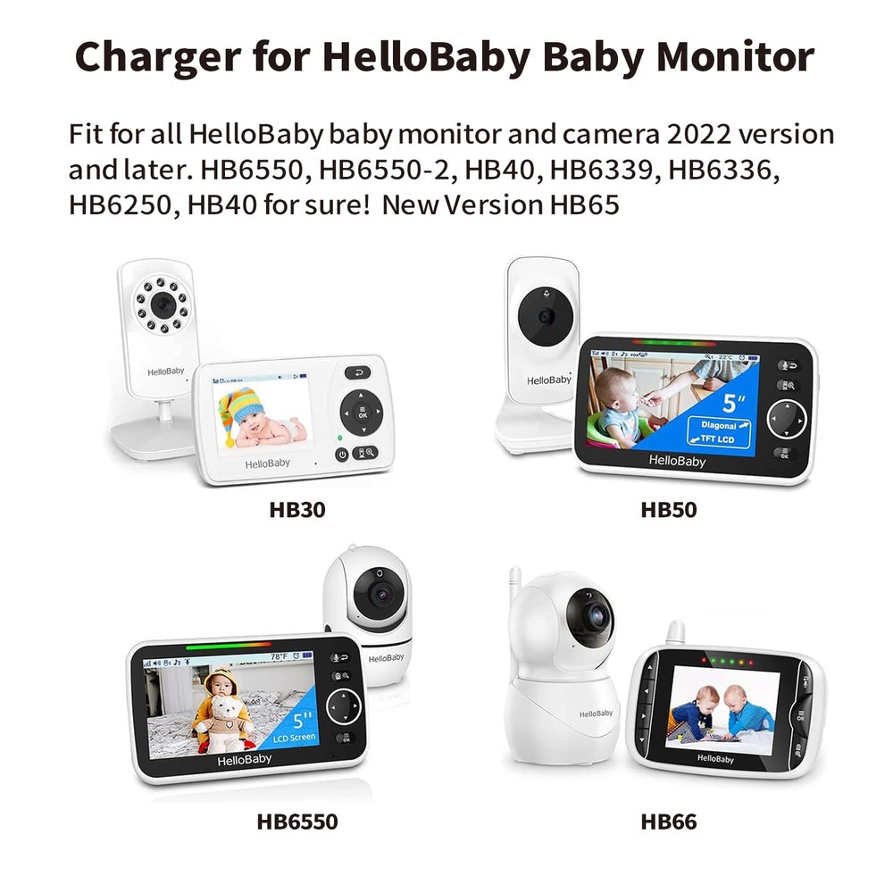 Tonton HelloBaby HB65 charger plug ensures quick setup and steady charging.