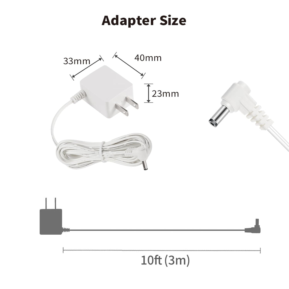 Tonton white adapter plug emphasizes clean, unobtrusive cable management around the DXR8.
