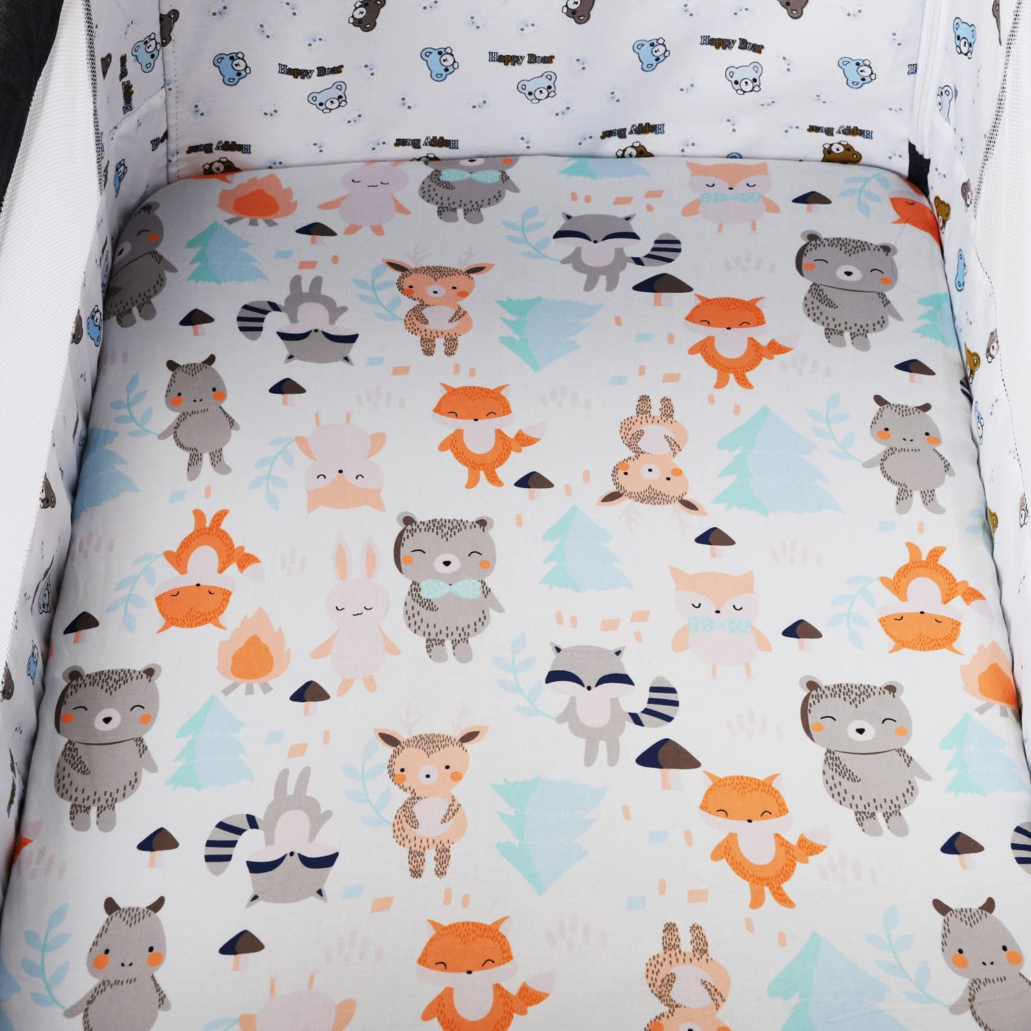 Tontukatu Bassinet Sheet Ultra-Soft Jersey Knit provides breathable comfort for newborn sleep