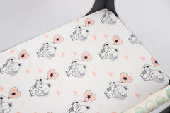 Tontukatu pack n play sheet with lion print supports cozy naps.