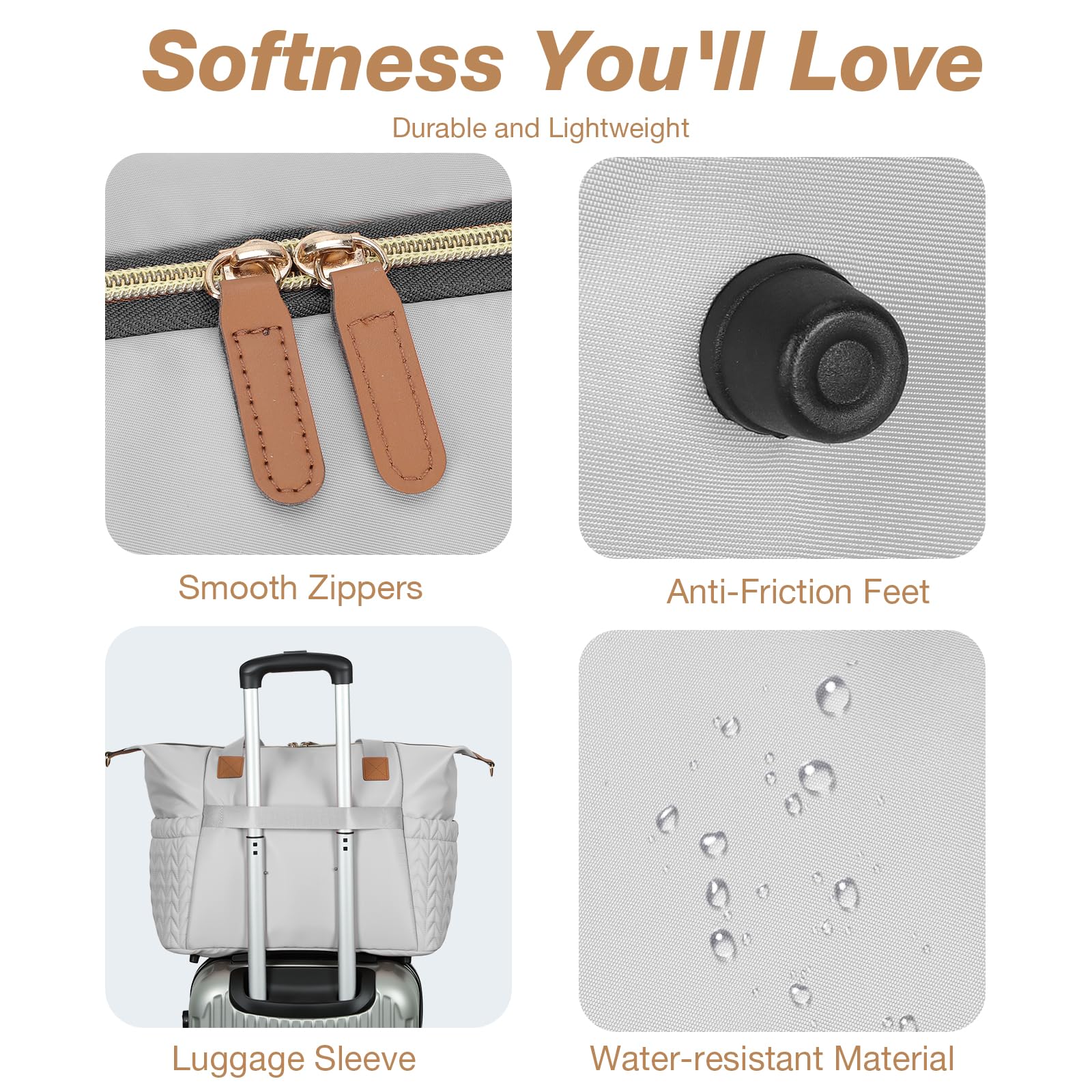Tonyeee diaper bag tote's detachable strap offers crossbody or handheld versatility.
