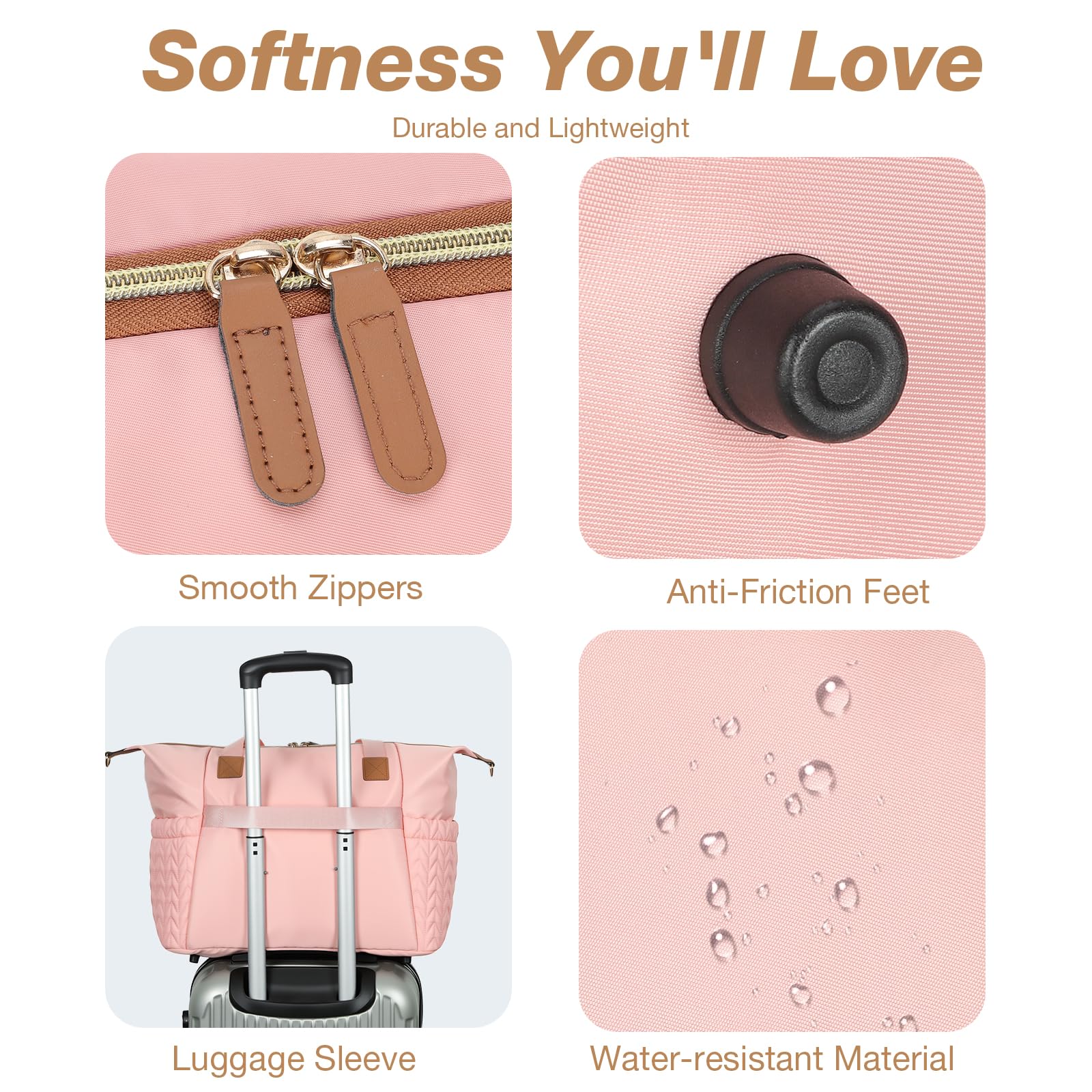 Tonyeee diaper bag tote luggage sleeve simplifies travel.