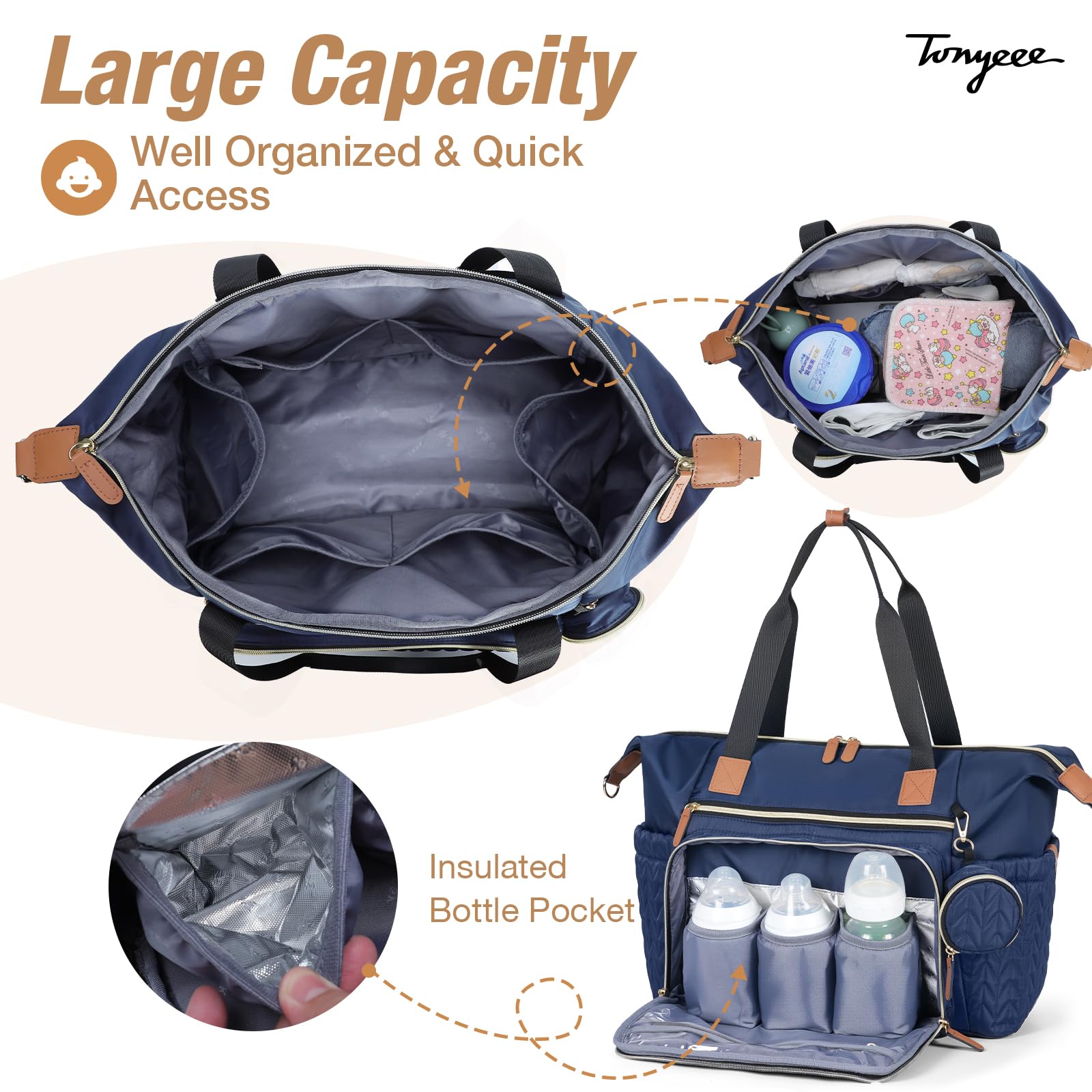 Tonyeee pacifier case keeps essentials organized and sanitary on the go.