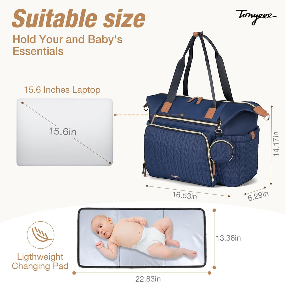 Tonyeee detachable shoulder strap offers versatile, hands-free carrying.