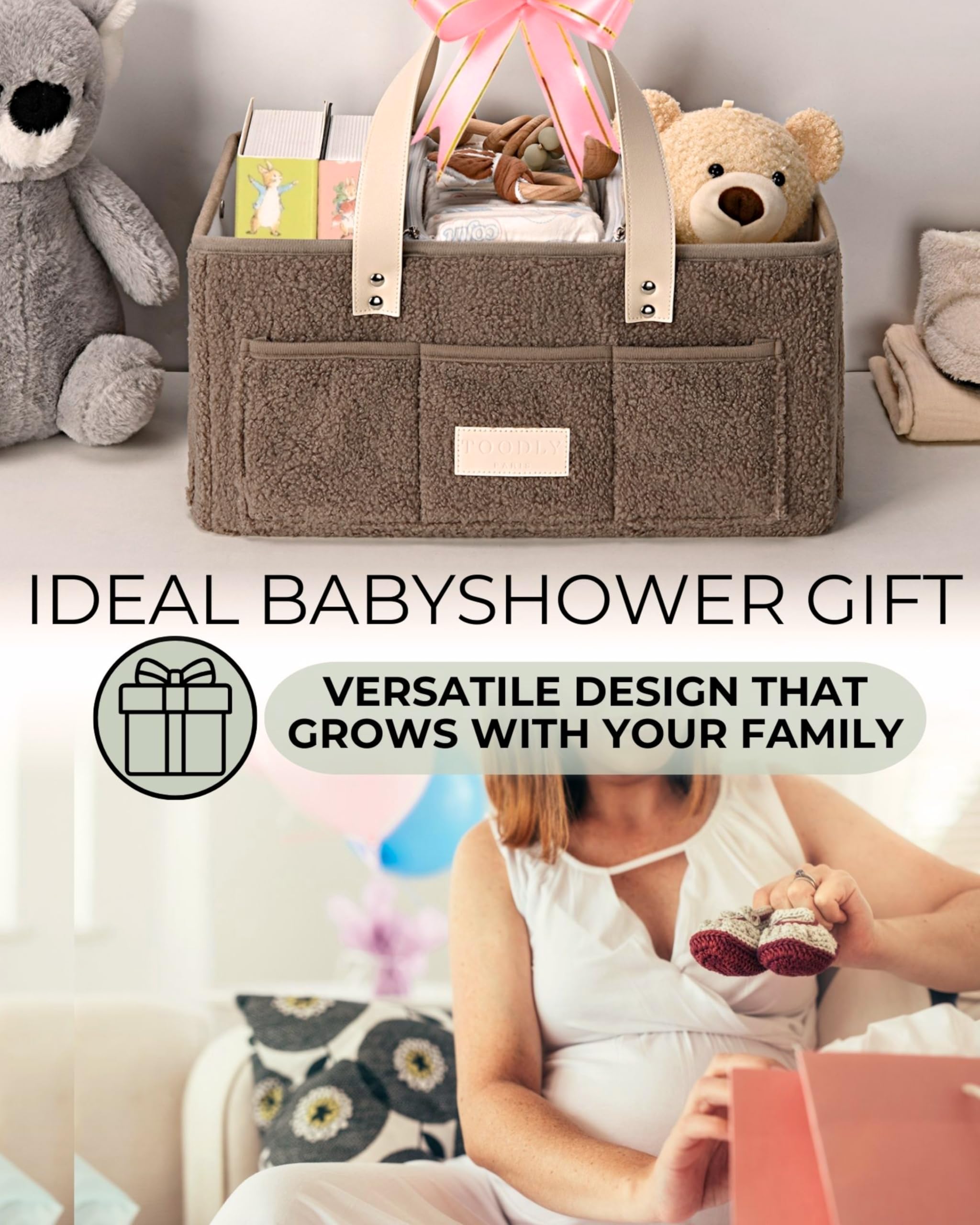 Toodly versatile growth design that adapts as baby grows