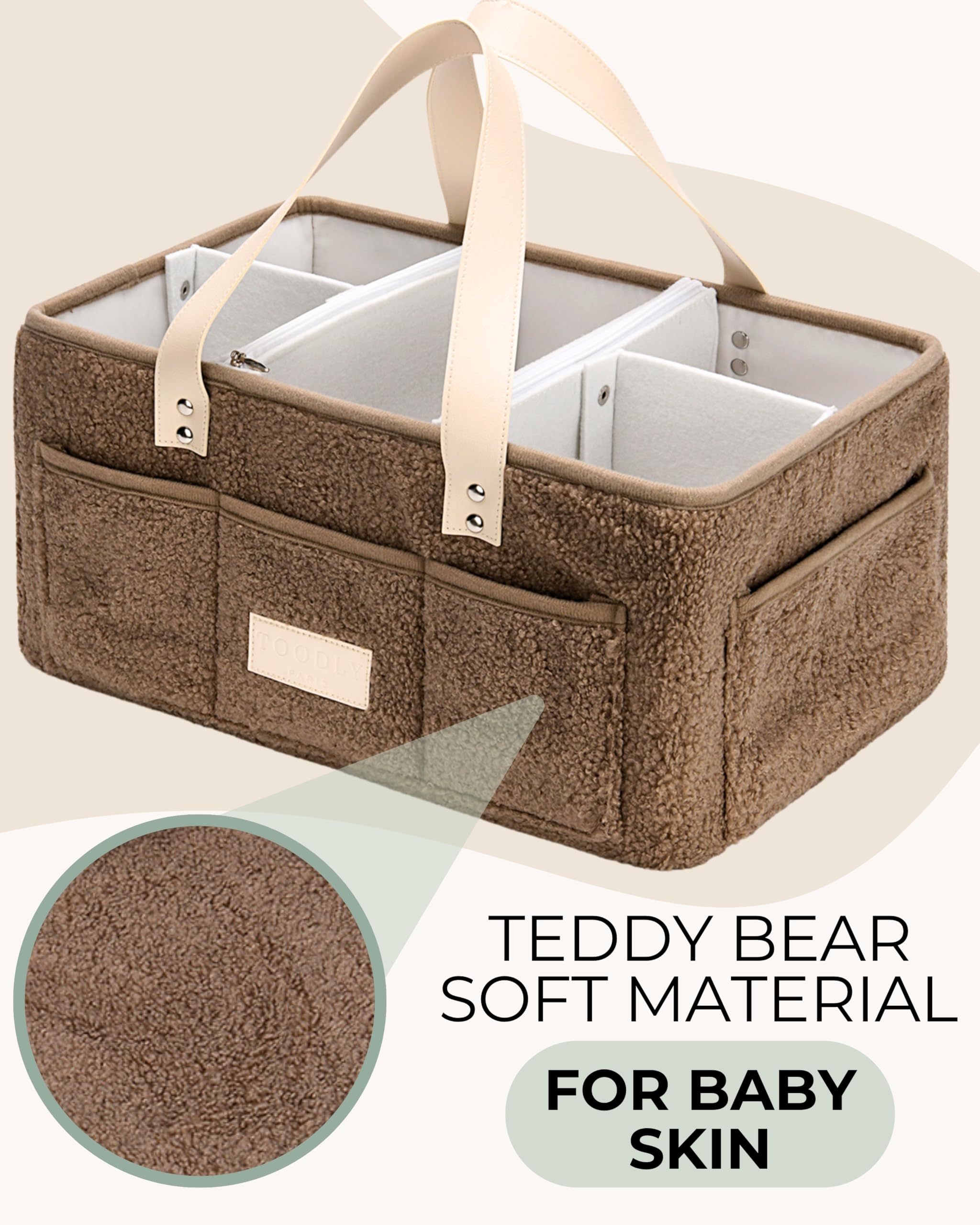 Toodly baby storage helps organize toys and books neatly