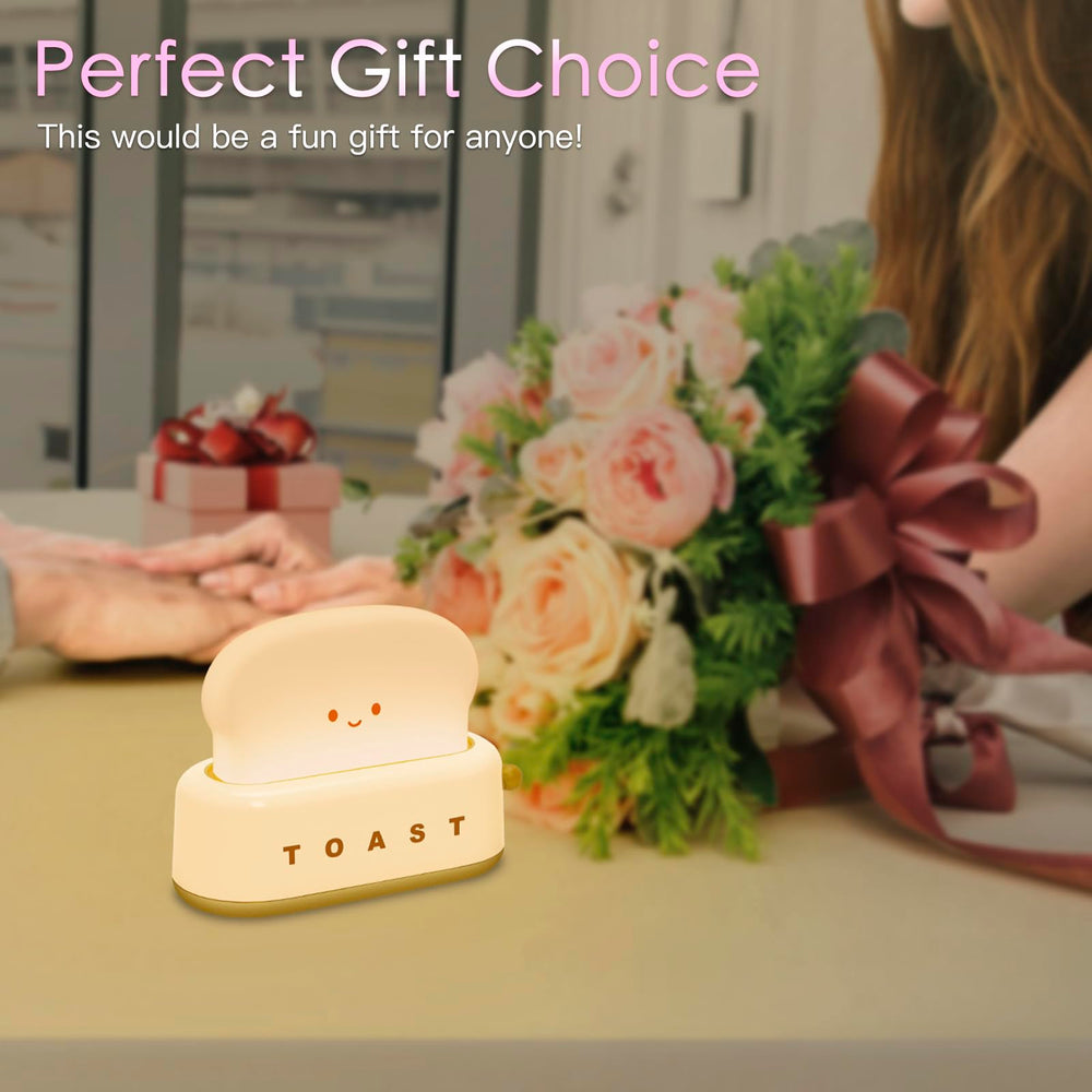 TOOGE toast-lamp gift-ready packaging makes a delightful desk or bedroom gift.