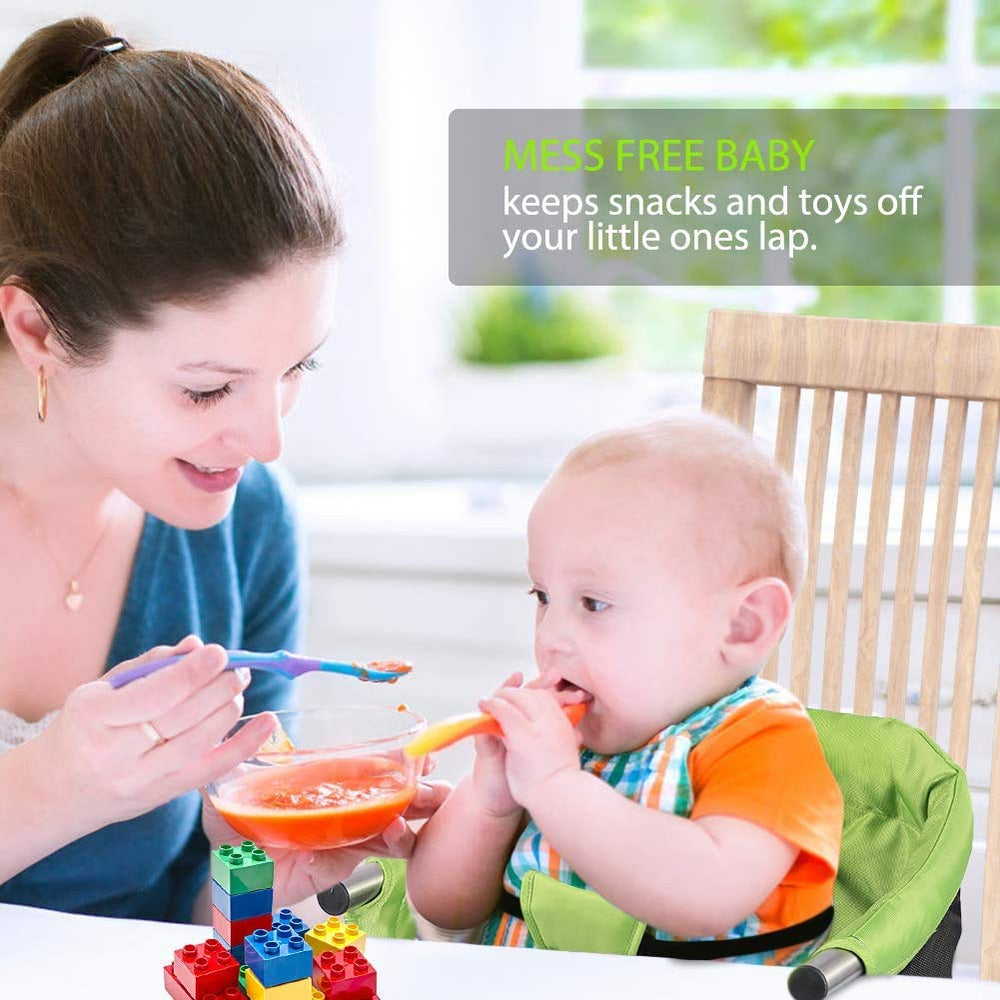 Toogel booster seat anti-slip base distributes weight evenly for stability.