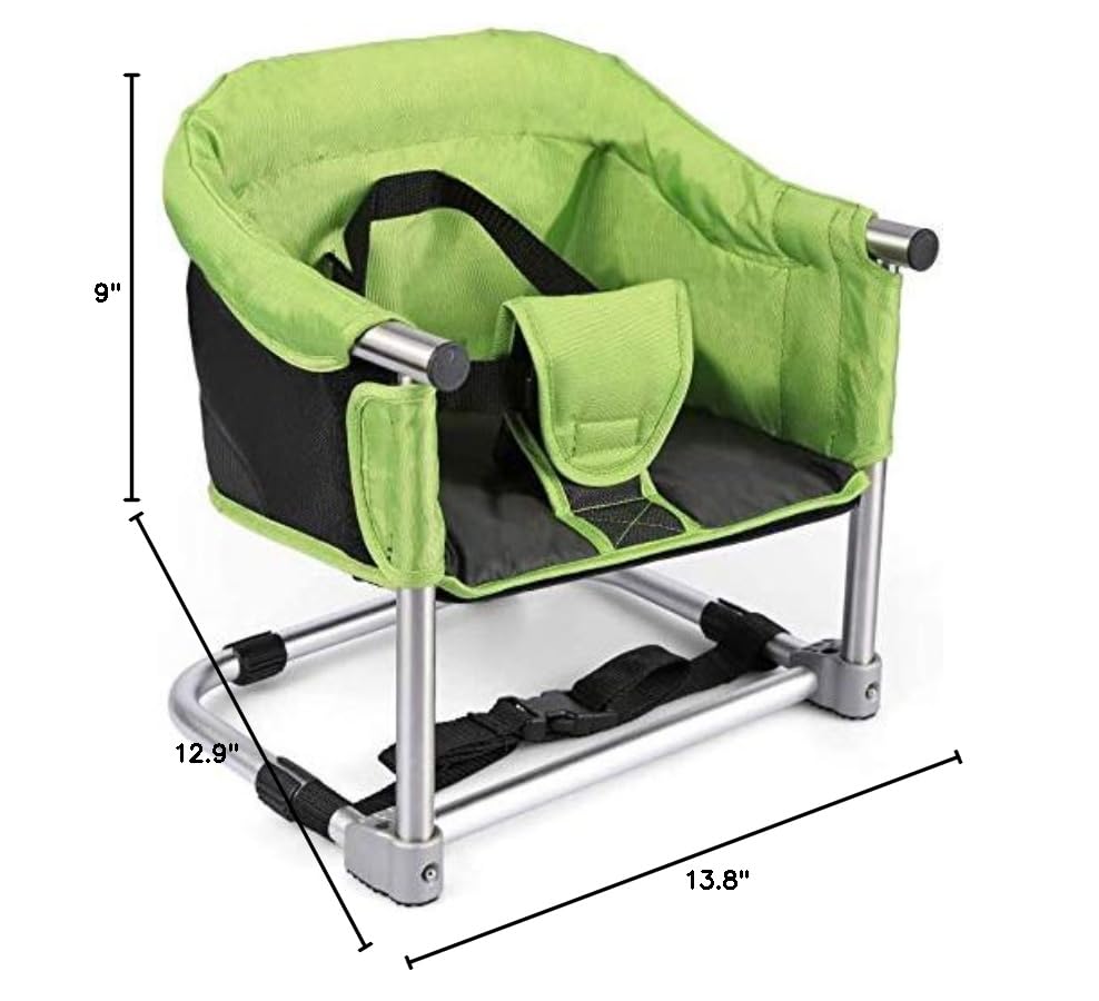 Toogel booster seat in a family dining setup shows versatile use at home.