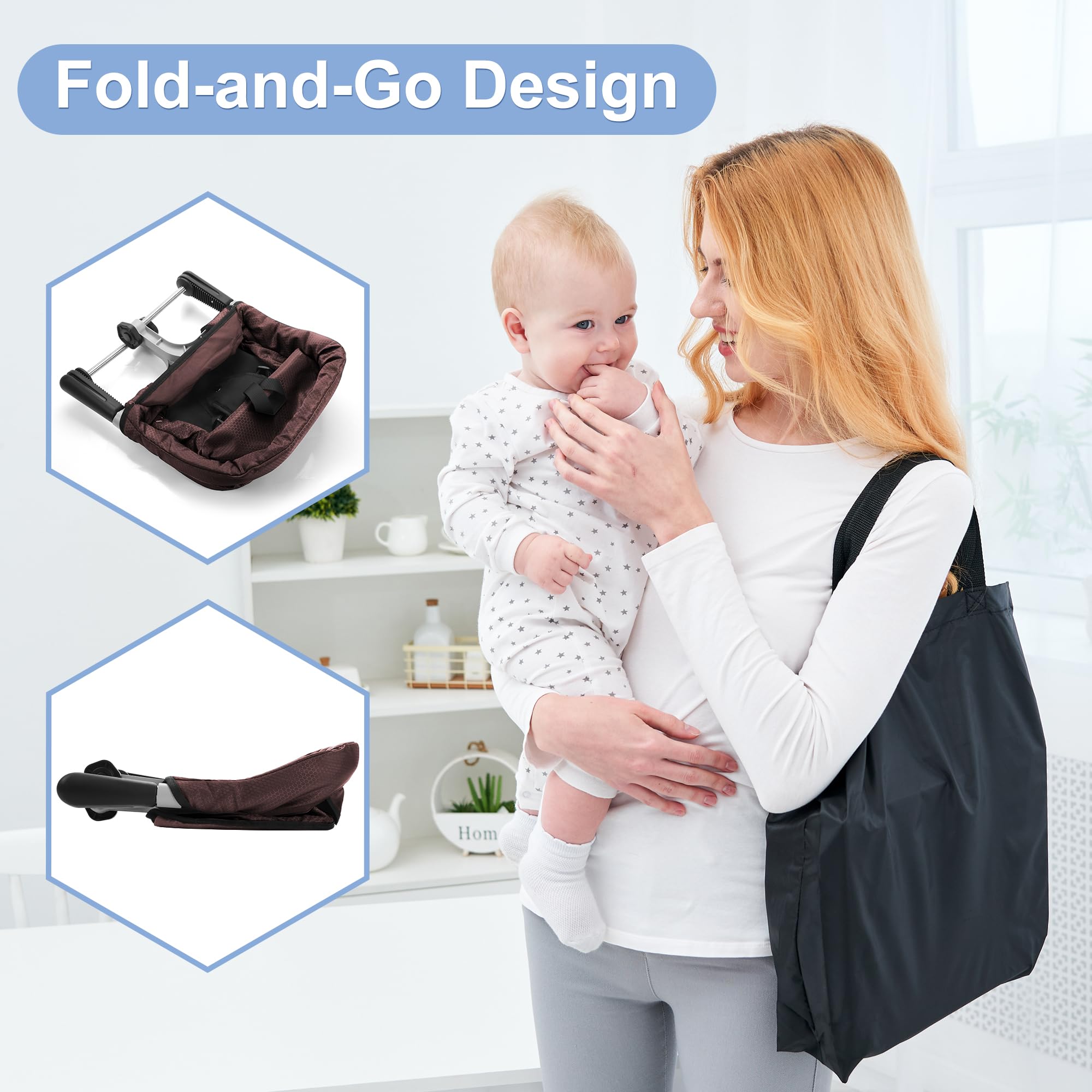 Toogel fold-flat storage keeps the chair compact for easy stow-and-go.