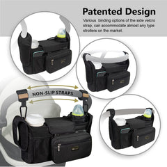 TOPDesign right-side heightened cup holder for taller bottle access