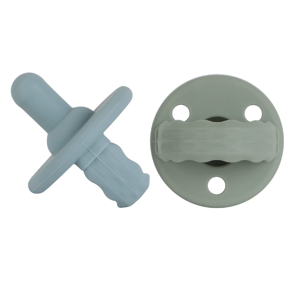 TopGOMES soother pacifier with handle doubles as a teething toy for soothing gums