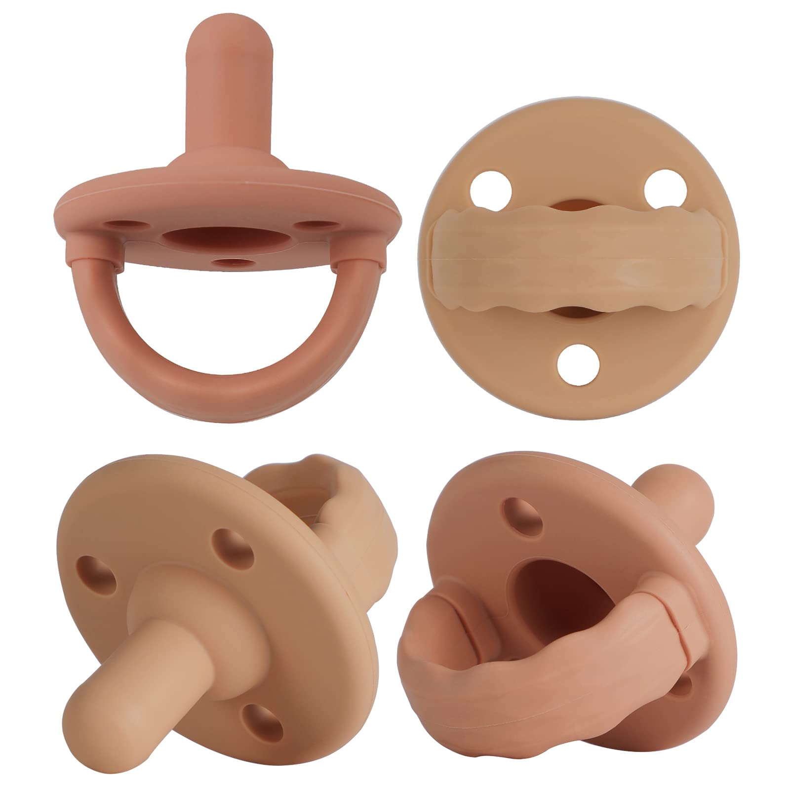 TopGOMES Soother Pacifier silicone newborn-friendly soothing.