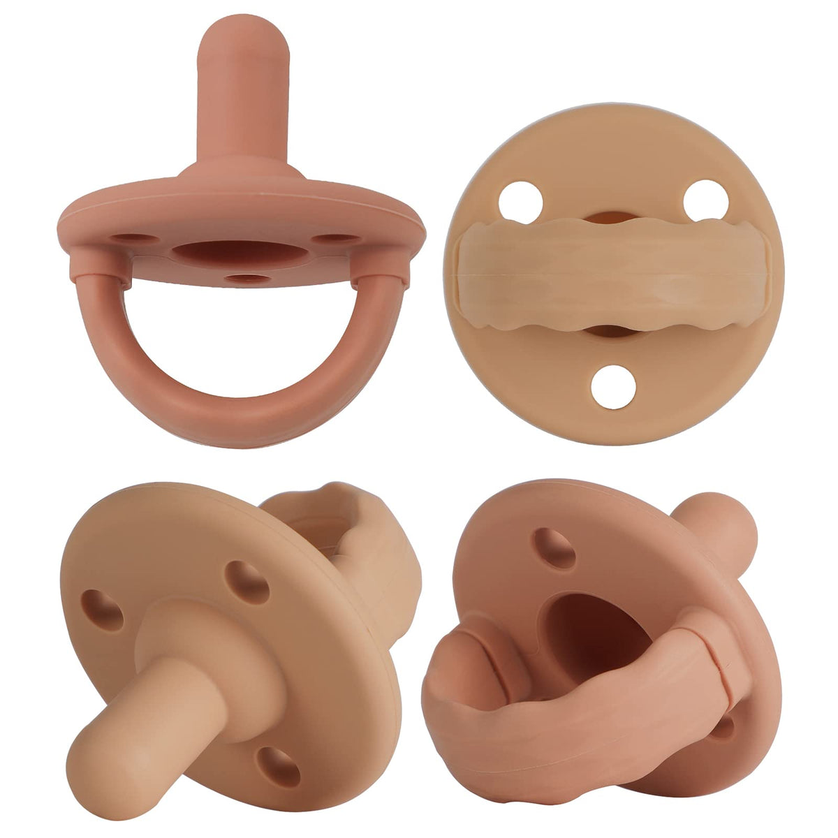 TopGOMES Soother Pacifier silicone newborn-friendly soothing.