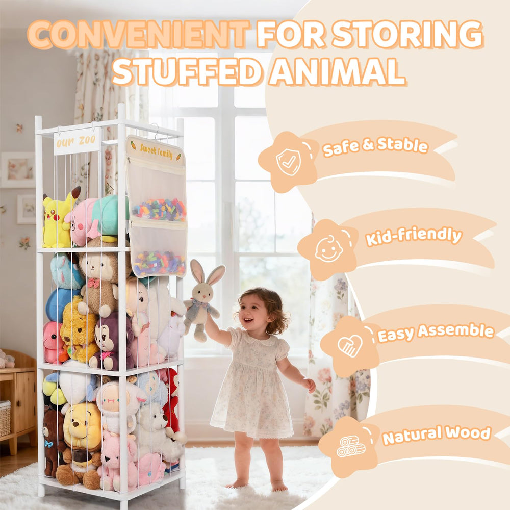 TOPHDY secure-pocket-design-small-toys keeps tiny toys contained and easy to find.