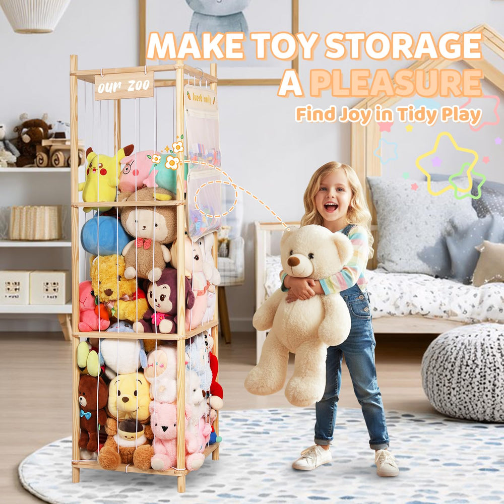 TOPHDY easy-to-clean surface helps maintain a neat, safe play space.
