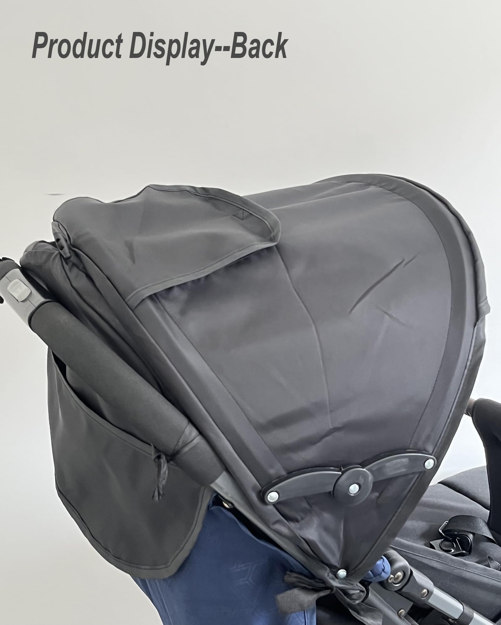 TOPOQ side coverage view demonstrates adjustable shade for comfort