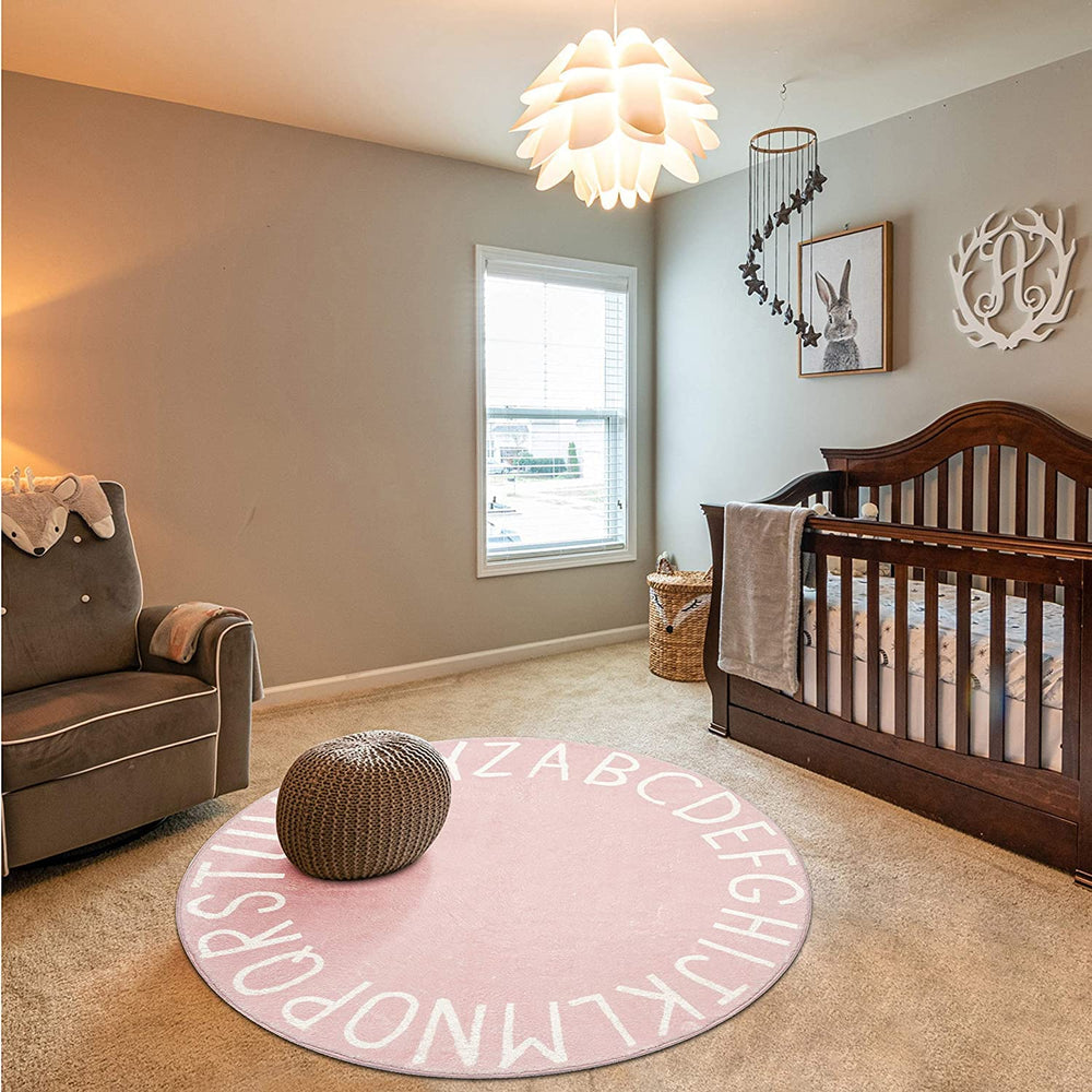 Topotdor extra large play rug provides ample space for learning games and imaginative play.