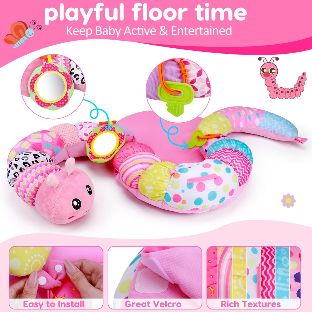 Topsochir detachable pillows closeup highlights adjustable support for growing infants.