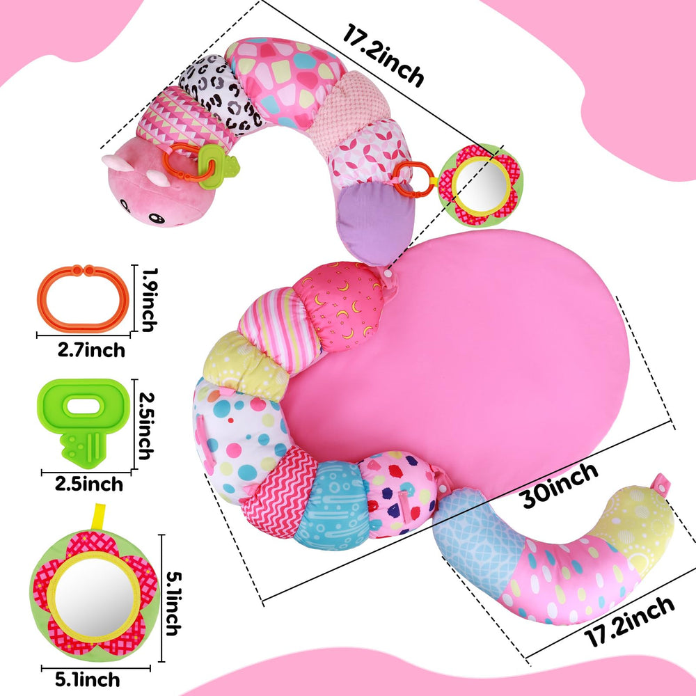 Topsochir soft non-slip base ensures safe, stable floor play.