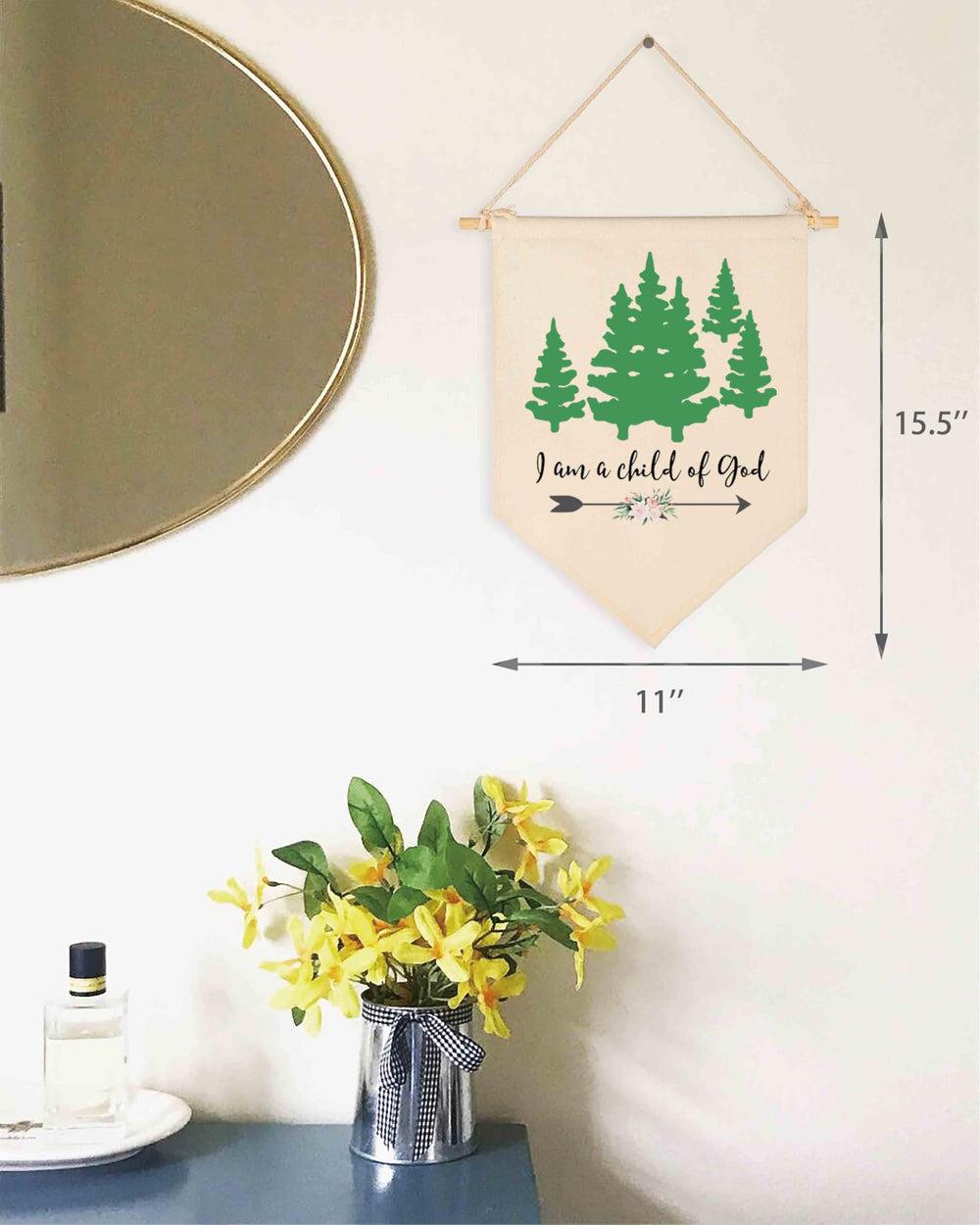 Topthink family-friendly wall sign suits nurseries and kid spaces.