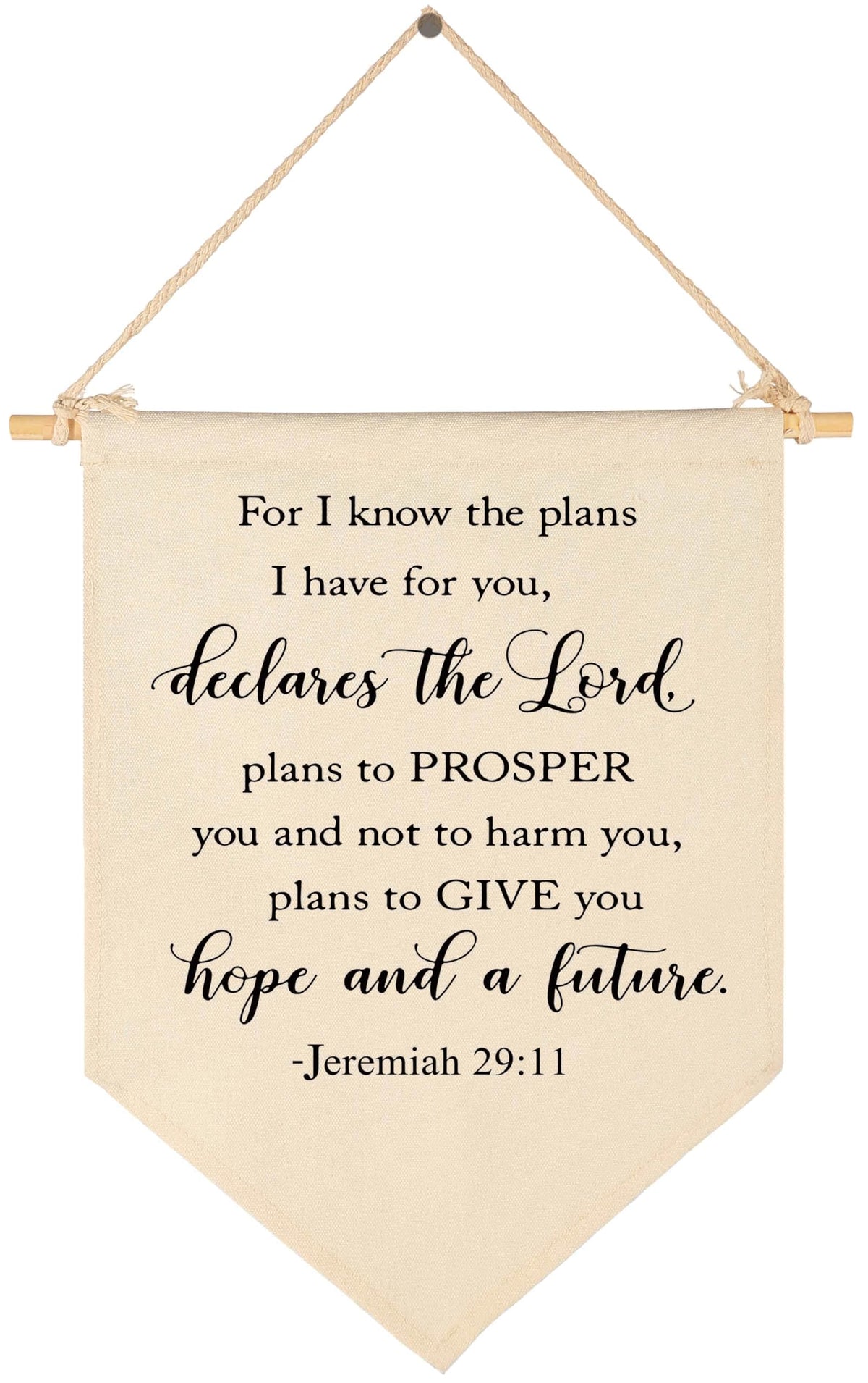 Topthink I Know the Plans banner wall display enhances nursery decor.