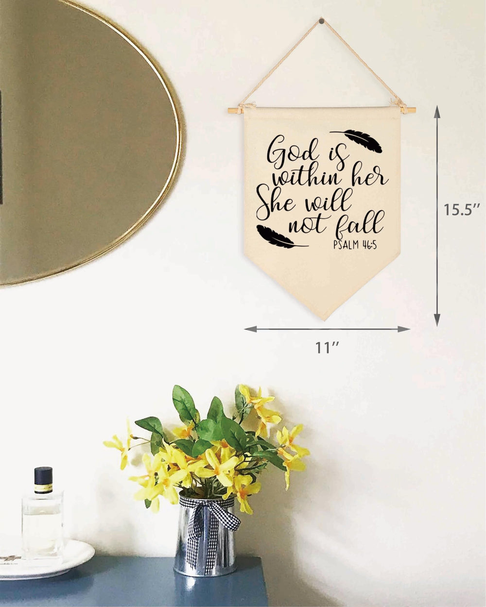 Topthink lightweight banner easy hanging for front porch