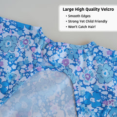 Torange waterproof baby bib that wipes clean and is machine washable.