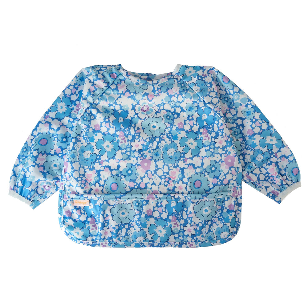 Torange waterproof long-sleeve bib with mealtime-mess-free design.