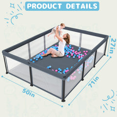 TOREVSIOR playpen interior mat offers a soft, washable surface for comfy play