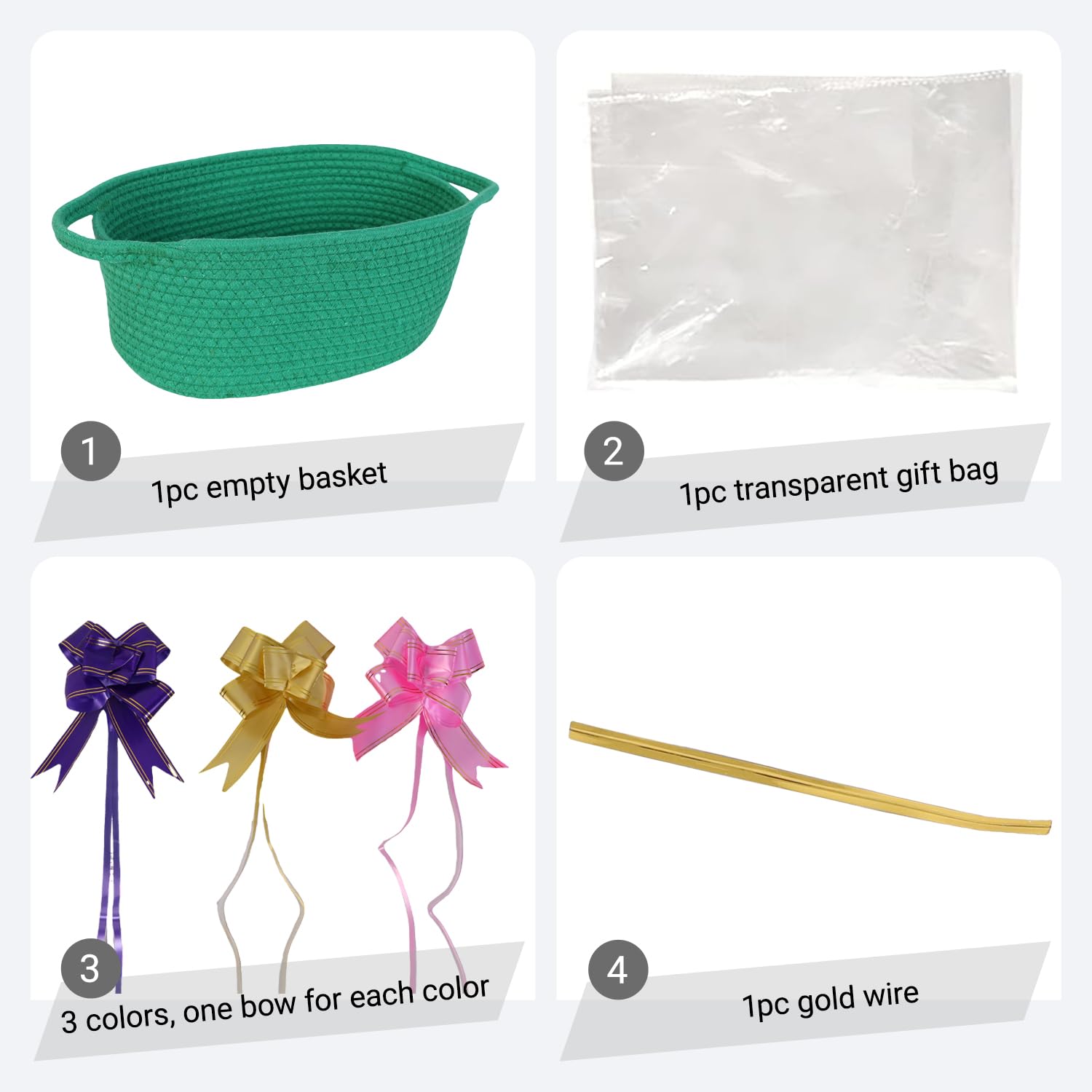 TORMAYS HOME gift basket with included gift bag for easy gifting