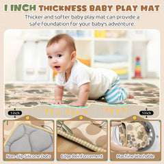 TOSELBAI silicone dots back for non-slip grip on wood floor