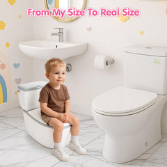 TOSGN detachable potty ring enables easy transition from toddler seat to standard toilet.