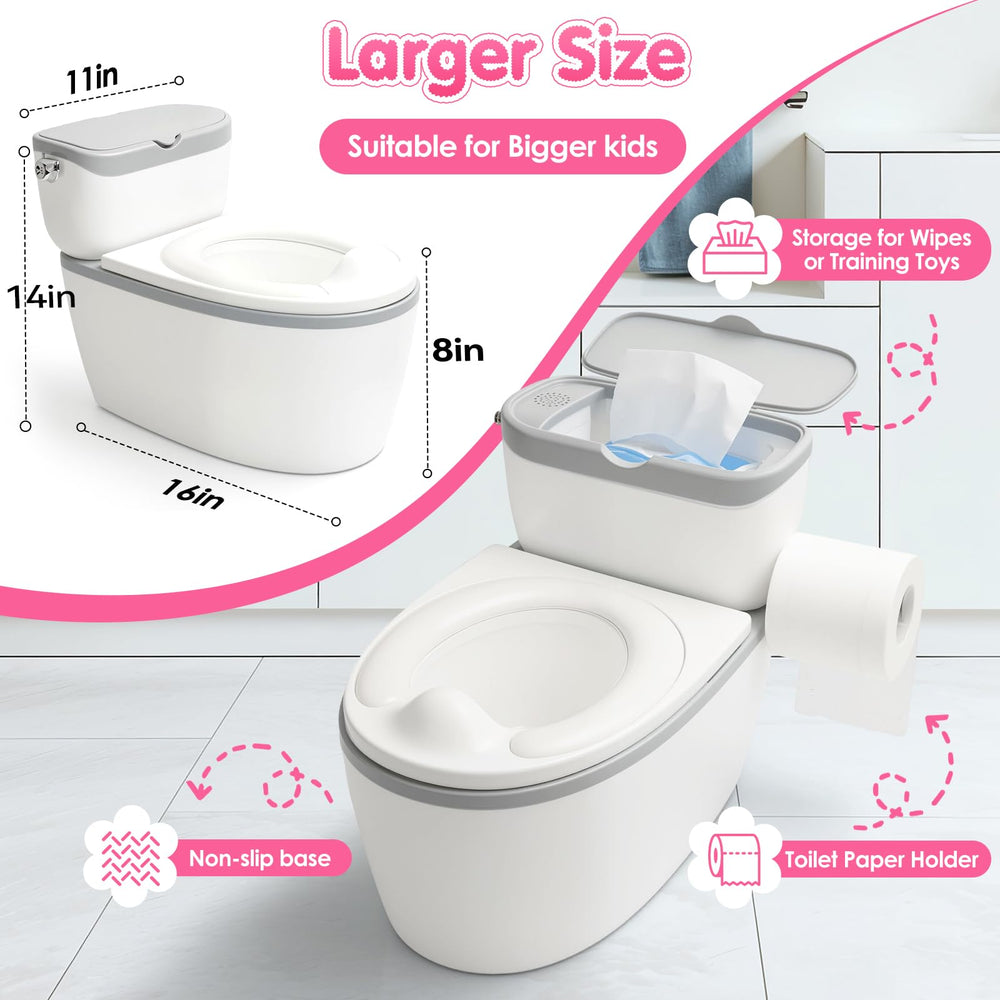 TOSGN wipes storage and paper holder keep essentials handy during diaper-free moments.