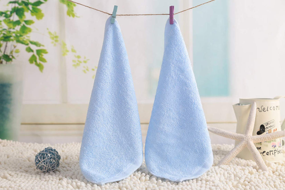 Tosnail bamboo fiber washcloths soft touch for sensitive skin