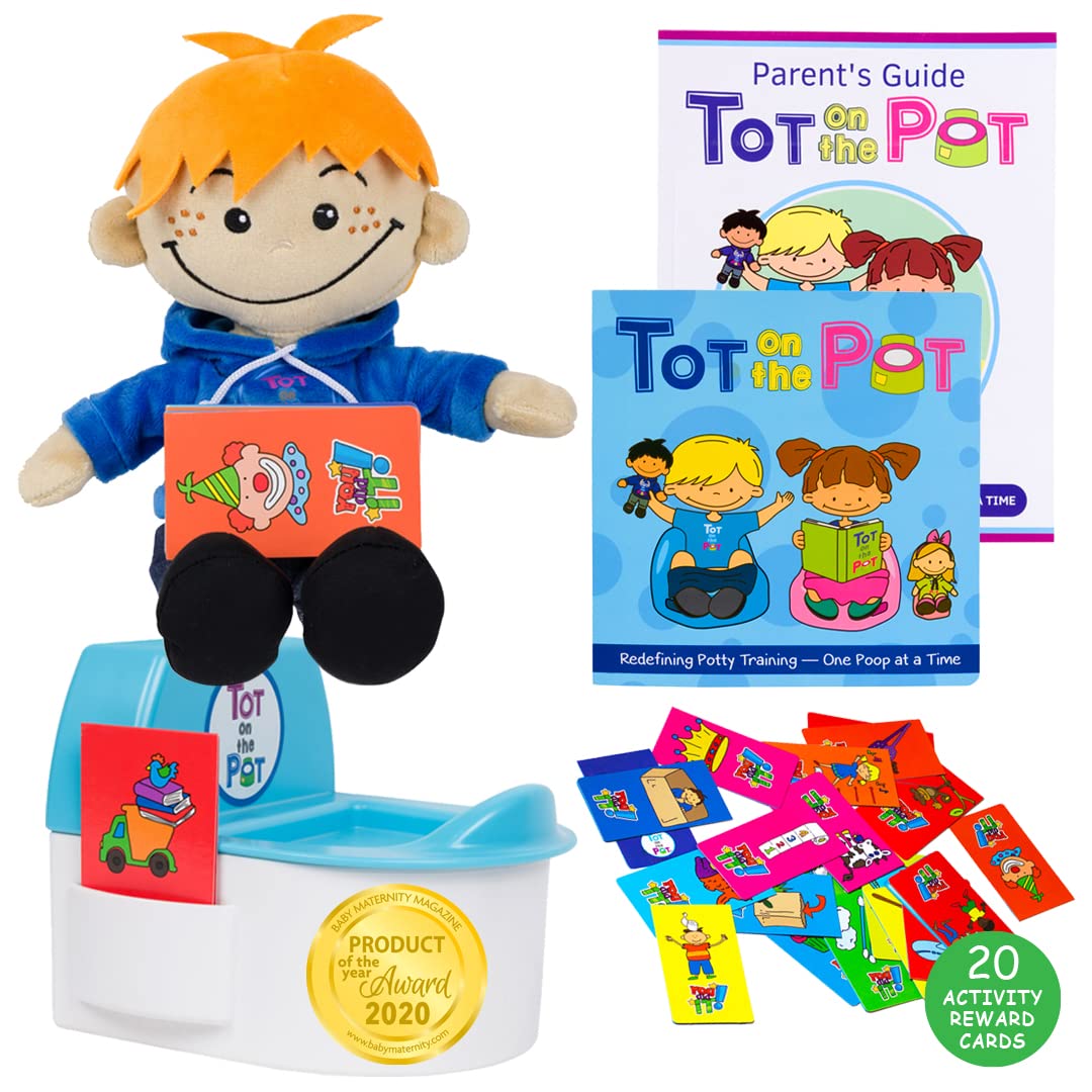 Tot on the Pot parent guide cover shows a clear 3-day potty plan.